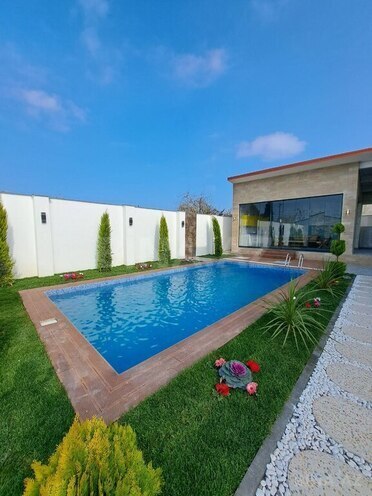 4 otaqlı həyət evi/bağ evi - Mərdəkan q. - 225 m² (2)