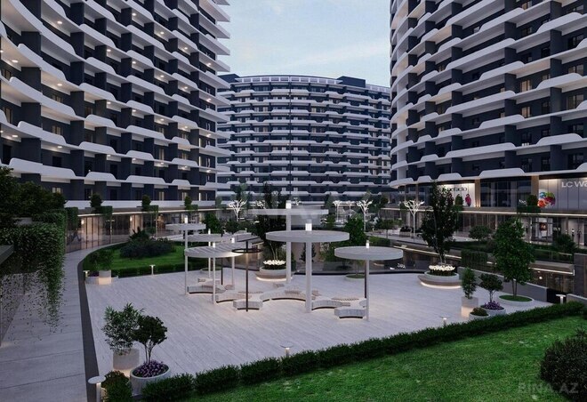 2 otaqlı yeni tikili - Biləcəri q. - 68.5 m² (1)