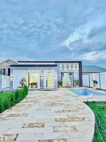 4 otaqlı həyət evi/bağ evi - Mərdəkan q. - 150 m² (1)
