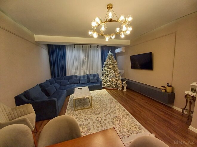 3 otaqlı yeni tikili - İnşaatçılar m. - 119 m² (2)