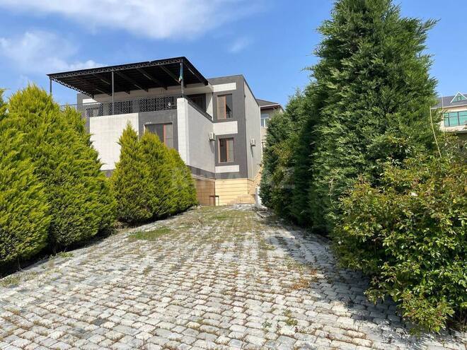 6 otaqlı həyət evi/bağ evi - Şıxov q. - 550 m² (1)