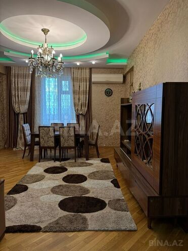 İcarəyə verilir 3 otaqlı yeni tikili 125 m², Həzi Aslanov m., photo 1 from 12