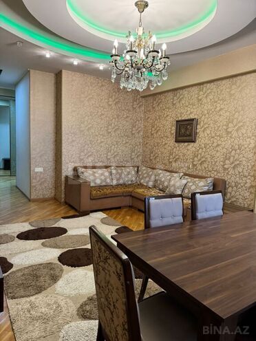İcarəyə verilir 3 otaqlı yeni tikili 125 m², Həzi Aslanov m., photo 3 from 12