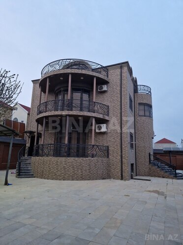 8 otaqlı həyət evi/bağ evi - Biləcəri q. - 480 m² (1)