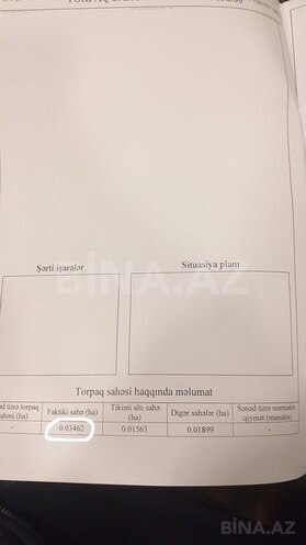 Участок - пос. Бадамдар - 3.5 сот (18)