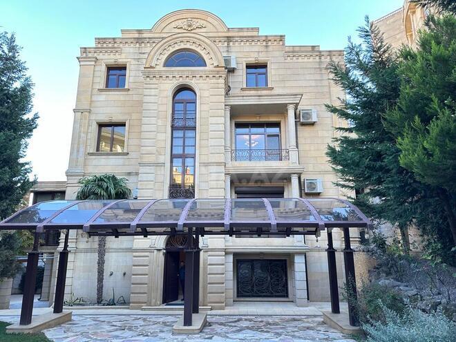 6 otaqlı həyət evi/bağ evi - Nəsimi r. - 840 m² (1)
