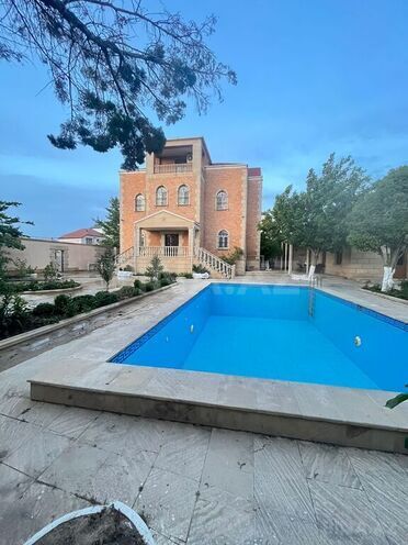 7 otaqlı həyət evi/bağ evi - Badamdar q. - 450 m² (1)