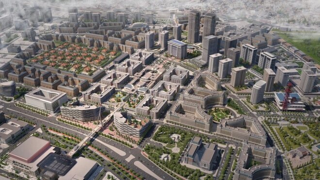 3 otaqlı yeni tikili - Ağ şəhər q. - 128.5 m² (2)