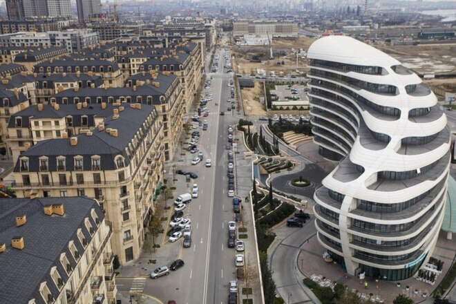 3 otaqlı yeni tikili - Ağ şəhər q. - 128.5 m² (1)