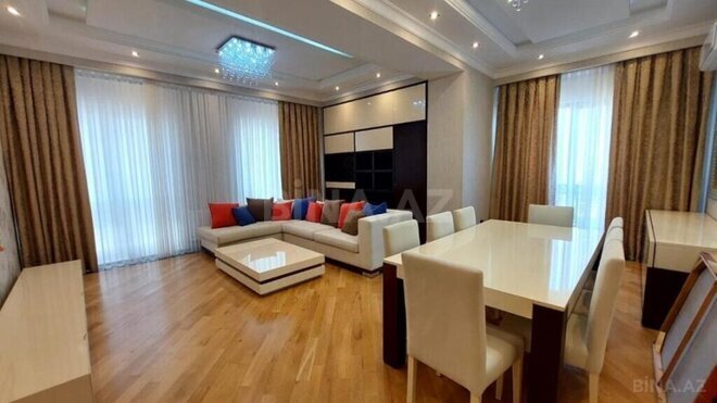 3 otaqlı yeni tikili - Elmlər Akademiyası m. - 135 m² (1)