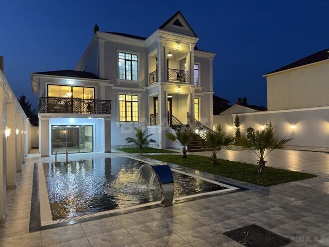 5 otaqlı həyət evi/bağ evi - Mərdəkan q. - 400 m² (5)