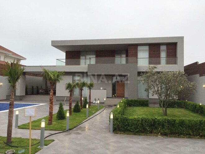 6 otaqlı həyət evi/bağ evi - Şüvəlan q. - 400 m² (2)