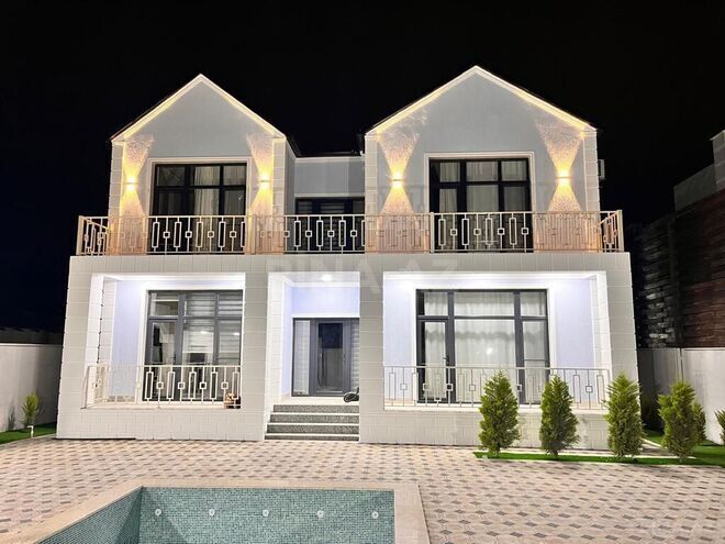 5 otaqlı həyət evi/bağ evi - Buzovna q. - 350 m² (1)