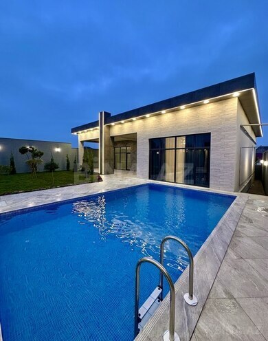 4 otaqlı həyət evi/bağ evi - Mərdəkan q. - 180 m² (2)