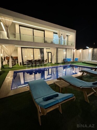 4 otaqlı həyət evi/bağ evi - Novxanı q. - 400 m² (2)