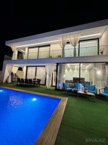 4 otaqlı həyət evi/bağ evi - Novxanı q. - 400 m² (3)