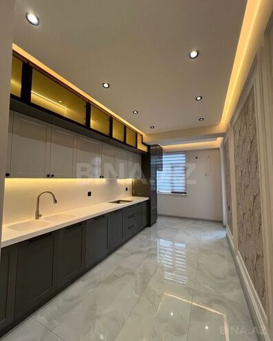 3 otaqlı yeni tikili - İnşaatçılar m. - 125 m² (8)