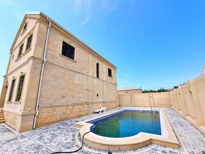 8 otaqlı həyət evi/bağ evi - Mərdəkan q. - 400 m² (3)