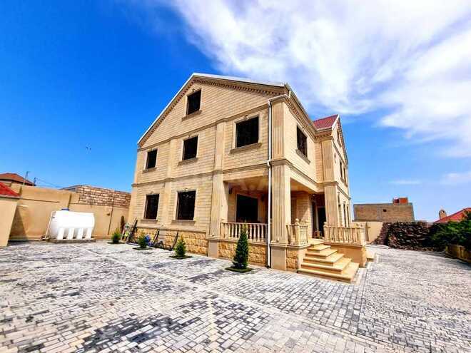 8 otaqlı həyət evi/bağ evi - Mərdəkan q. - 400 m² (2)