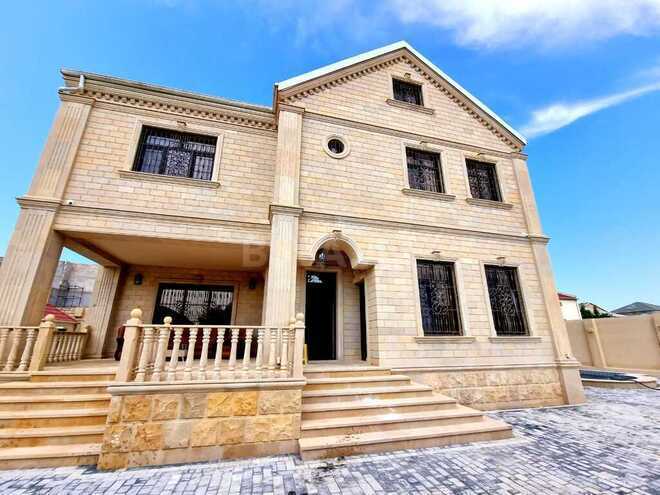 8 otaqlı həyət evi/bağ evi - Mərdəkan q. - 400 m² (1)