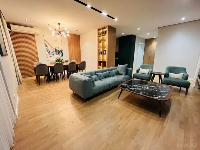 3 otaqlı yeni tikili - 8 Noyabr m. - 140 m² (1)