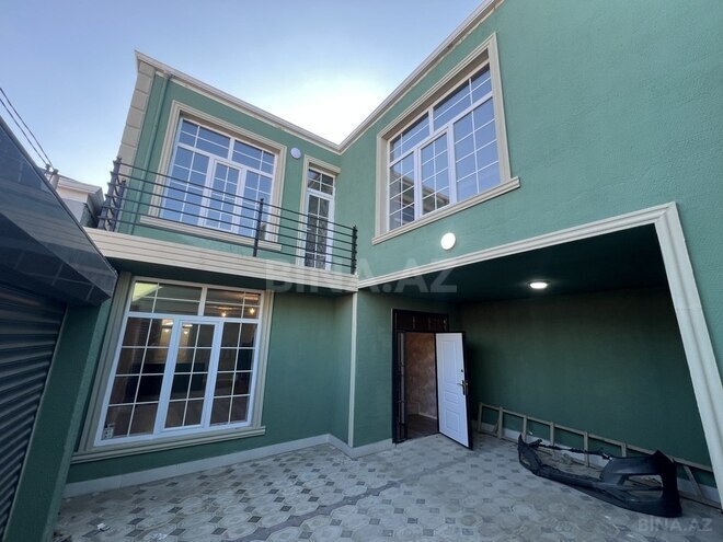4 otaqlı həyət evi/bağ evi - Biləcəri q. - 140 m² (1)