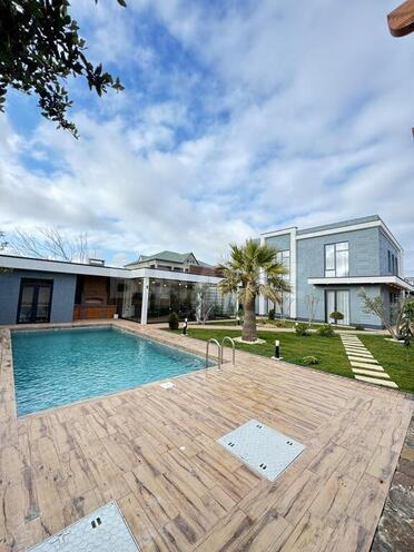 6 otaqlı həyət evi/bağ evi - Mərdəkan q. - 400 m² (1)