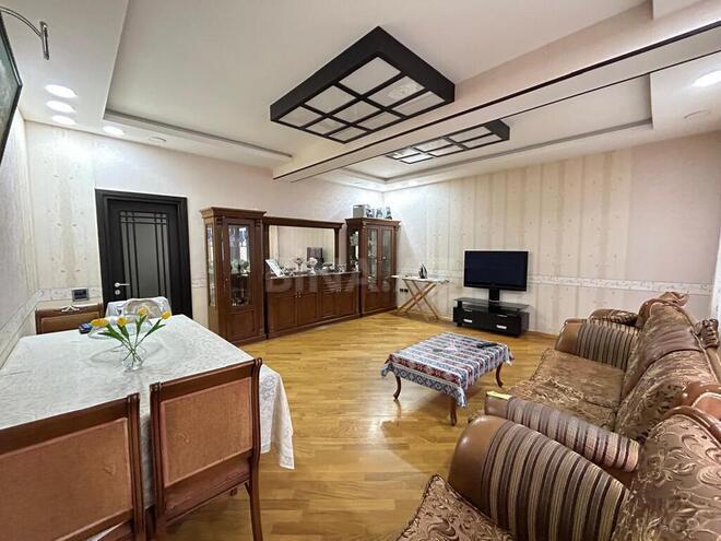 3 otaqlı yeni tikili - Şah İsmayıl Xətai m. - 125 m² (3)