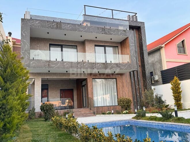 5 otaqlı həyət evi/bağ evi - Buzovna q. - 350 m² (12)
