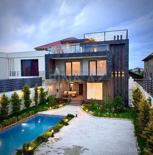 5 otaqlı həyət evi/bağ evi - Buzovna q. - 350 m² (11)