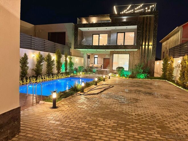 5 otaqlı həyət evi/bağ evi - Buzovna q. - 350 m² (24)