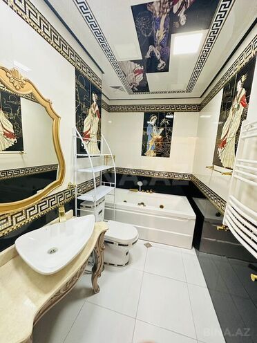 4 otaqlı yeni tikili - Şah İsmayıl Xətai m. - 207 m² (12)