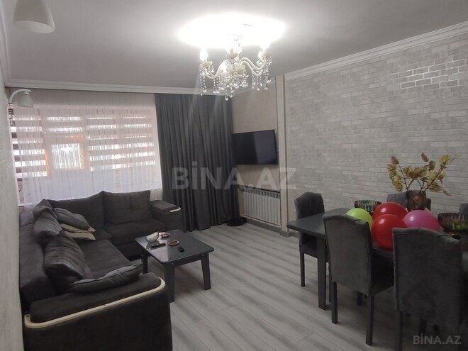 3-комн. вторичка - м. Мемар Аджеми - 72 м² (1)