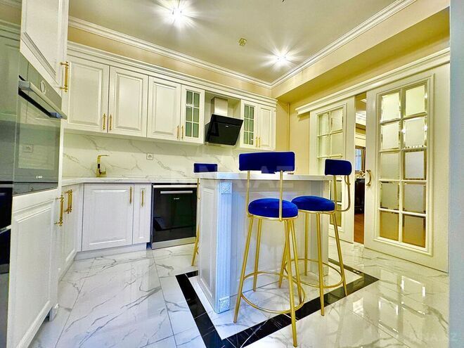 3 otaqlı yeni tikili - Qara Qarayev m. - 142 m² (1)
