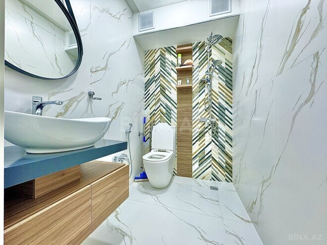 3 otaqlı yeni tikili - Qara Qarayev m. - 142 m² (16)