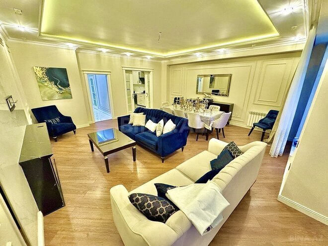 3 otaqlı yeni tikili - Qara Qarayev m. - 142 m² (1)
