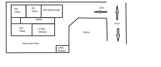 4 otaqlı həyət evi/bağ evi - Mehdiabad q. - 127 m² (14)
