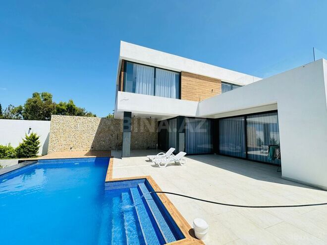 4 otaqlı həyət evi/bağ evi - Şüvəlan q. - 360 m² (5)