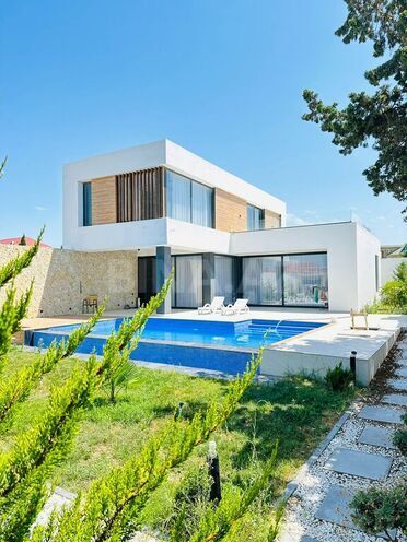 4 otaqlı həyət evi/bağ evi - Şüvəlan q. - 360 m² (19)