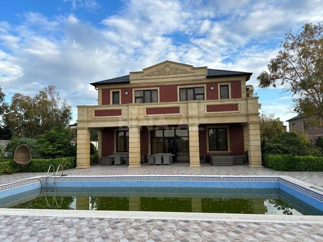 6 otaqlı həyət evi/bağ evi - Bilgəh q. - 360 m² (1)