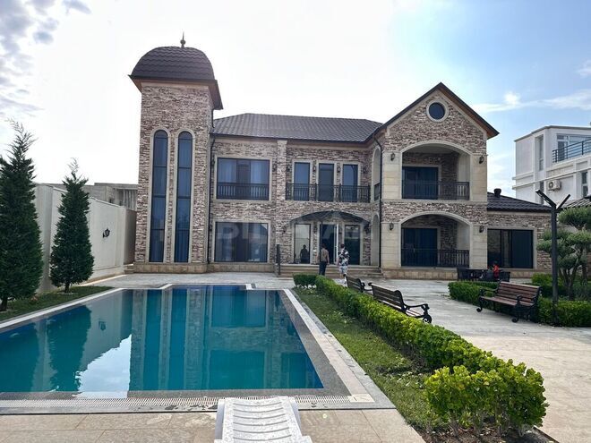 5 otaqlı həyət evi/bağ evi - Mərdəkan q. - 300 m² (7)