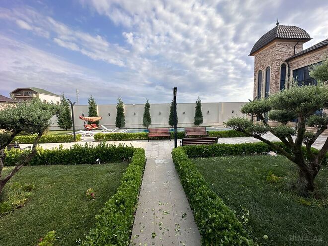 5 otaqlı həyət evi/bağ evi - Mərdəkan q. - 300 m² (15)