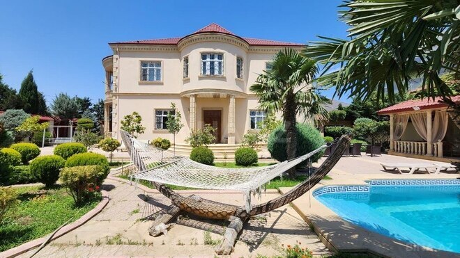 5 otaqlı həyət evi/bağ evi - Şağan q. - 450 m² (3)