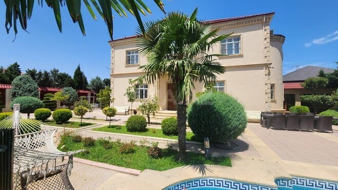 5 otaqlı həyət evi/bağ evi - Şağan q. - 450 m² (12)