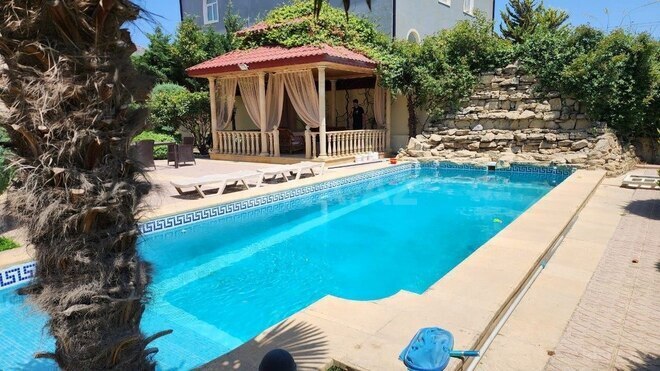 5 otaqlı həyət evi/bağ evi - Şağan q. - 450 m² (30)