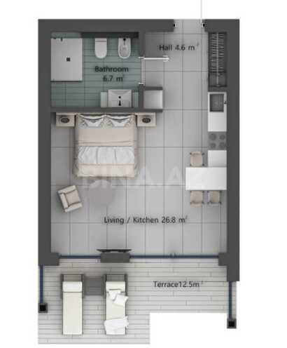 Продаётся 1-комн. дом/дача 60 м², пос. Sea Breeze, photo 26 from 27