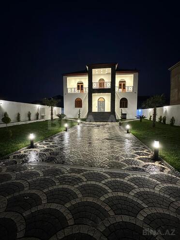 6 otaqlı həyət evi/bağ evi - Saray q. - 300 m² (1)