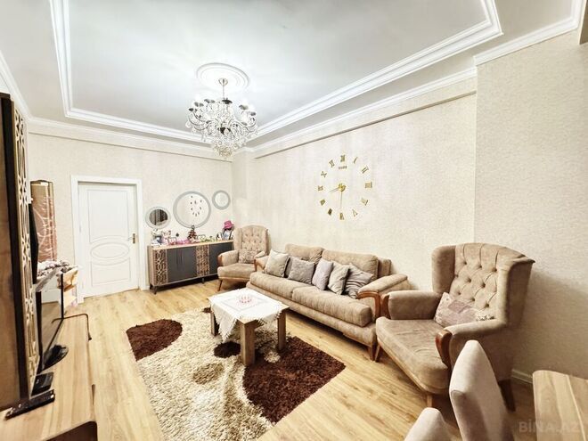 3 otaqlı yeni tikili - Qara Qarayev m. - 102 m² (4)