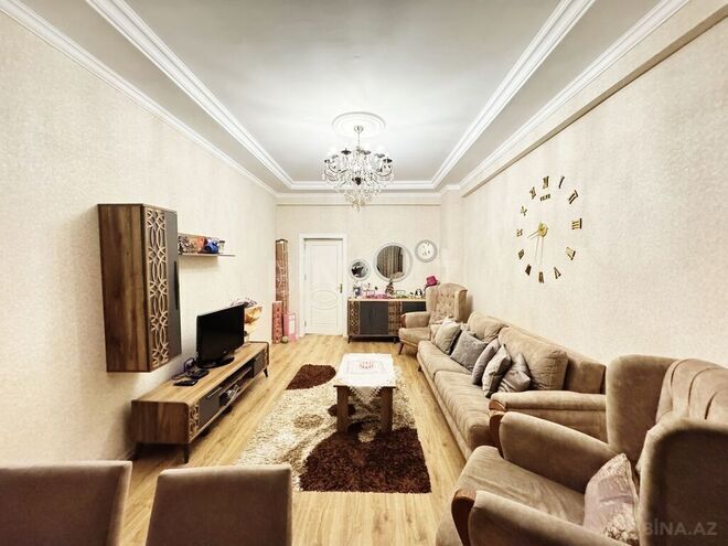 3 otaqlı yeni tikili - Qara Qarayev m. - 102 m² (2)