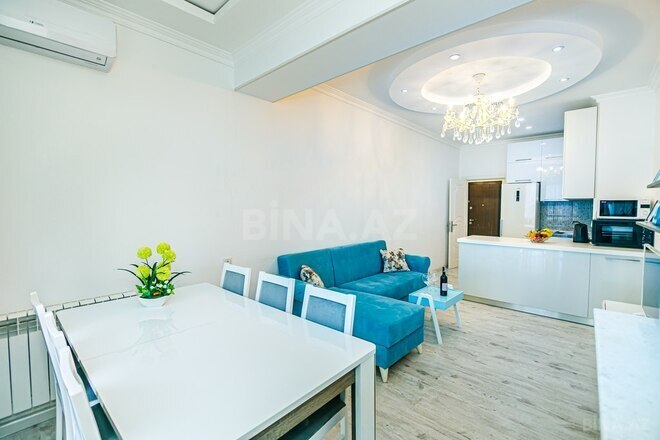 2 otaqlı yeni tikili - Şah İsmayıl Xətai m. - 90 m² (8)